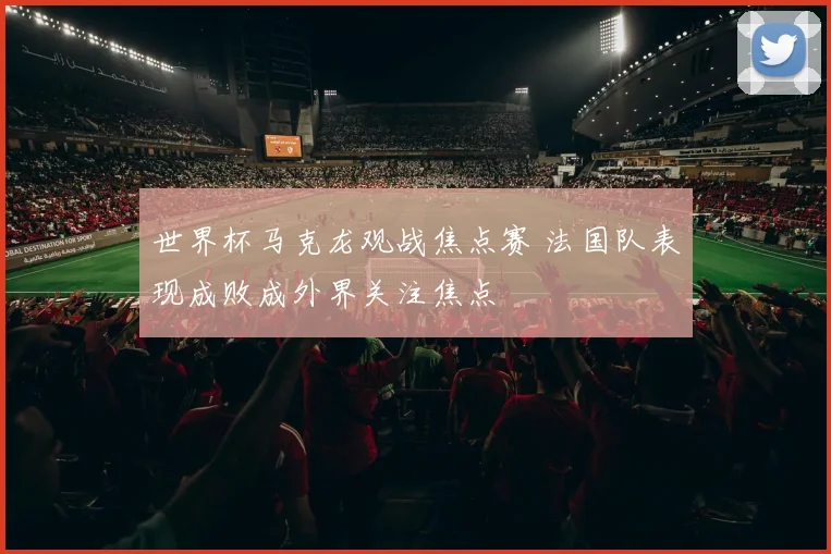 世界杯马克龙观战焦点赛 法国队表现成败成外界关注焦点