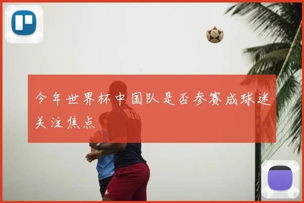 今年世界杯中国队是否参赛成球迷关注焦点